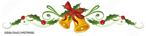 Glocken, Stechpalme, Weihnachten, Ilix, Jul