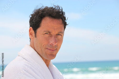 Man by the sea