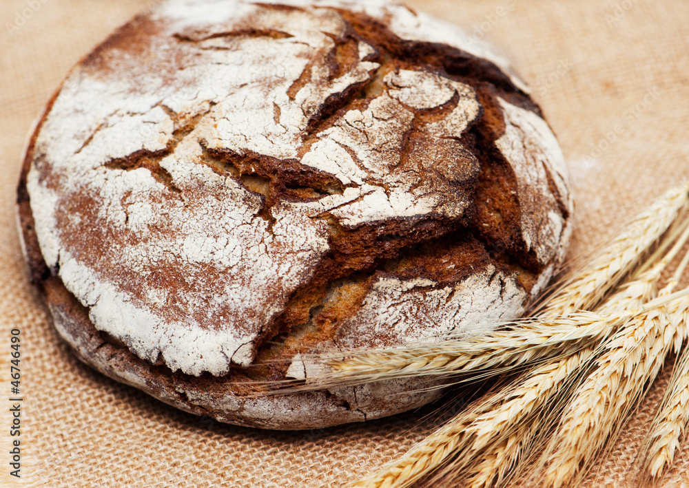 bread and wheat bread and wheat