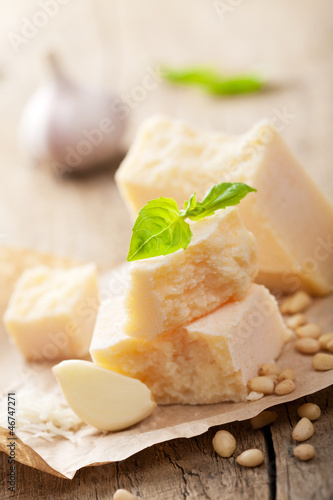 Obraz na płótnie parmesan cheese