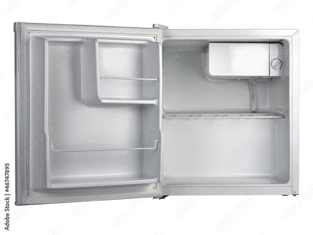 refrigerator with open door isolated (clipping path ) refrigerator with open door isolated (clipping path )