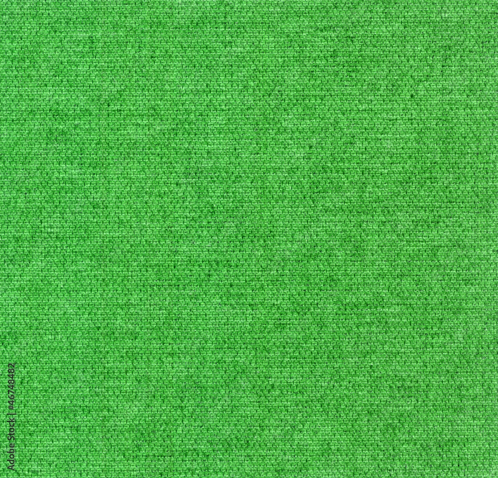 Green fabric texture detail (high. res. scan)