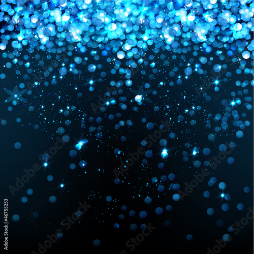 01_Blue_glittering_background
