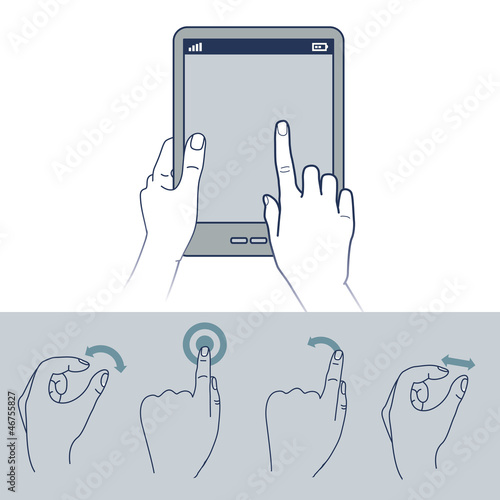 vector hand icons