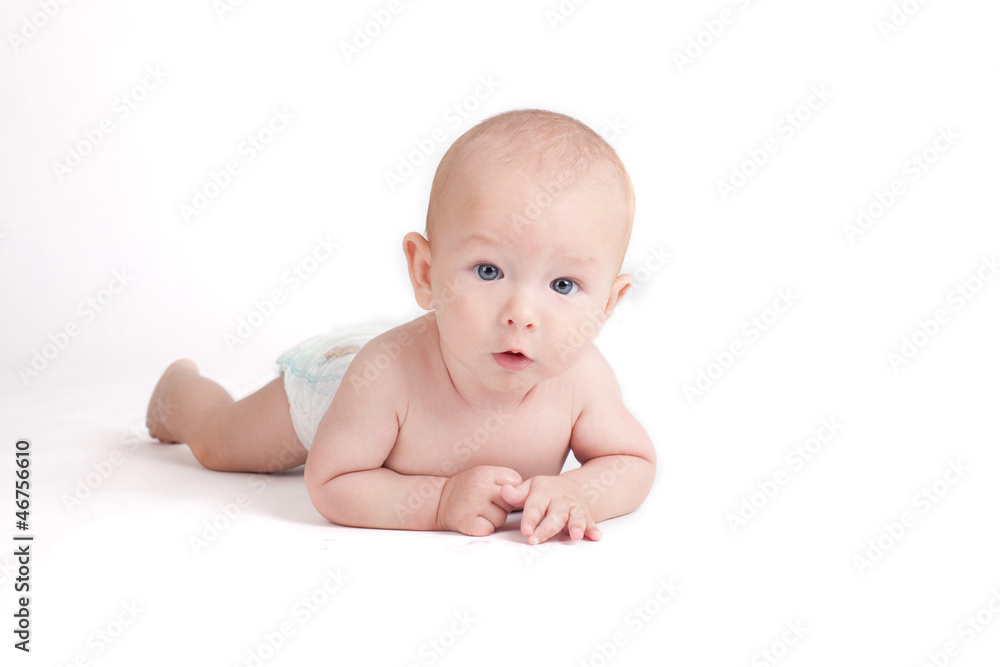 Portrait of sweet little baby boy Portrait of sweet little baby boy