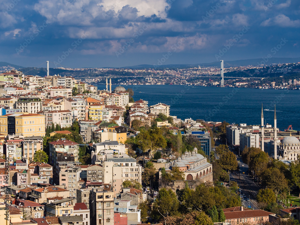 Blick auf Istanbul.