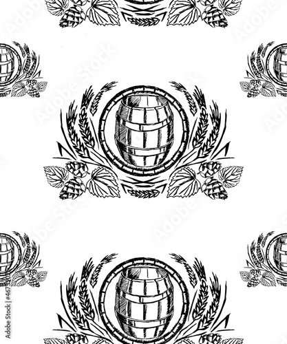 Wheat and beer elements