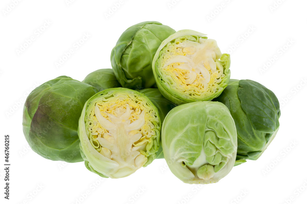 Rosenkohl isoliert Rosenkohl isoliert