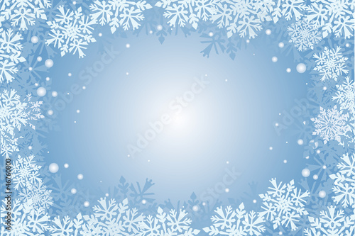 christmas-card snowflakes background