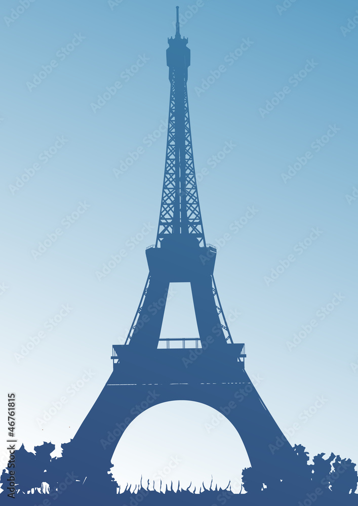 Obraz premium Eyfel kulesi (Gündüz)