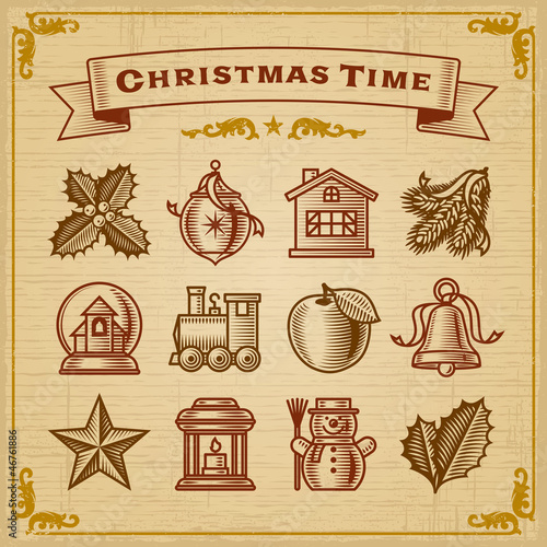 Vintage Christmas Decorations