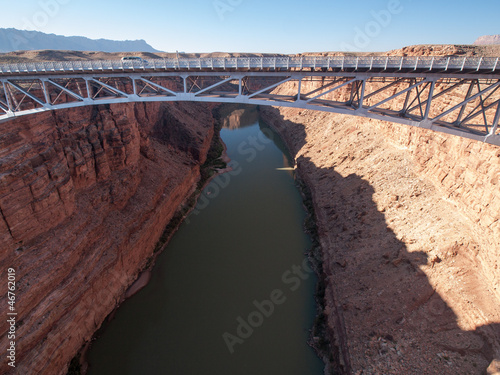 Pont et canyon de Lees Ferry - grand canyon photo