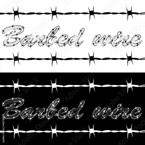 Barbed wire