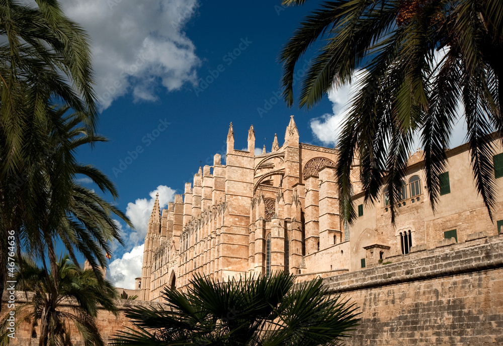 Fototapeta premium Palma de Mallorca- La Seu