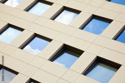 Modern stone facade