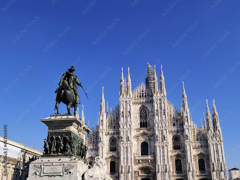 Cathedral in Milan, Lombardy, Italy