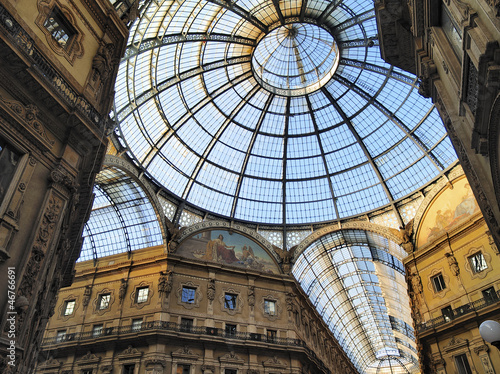 Galleria Vittorio Emanuele II  Milan  Lombardy  Italy