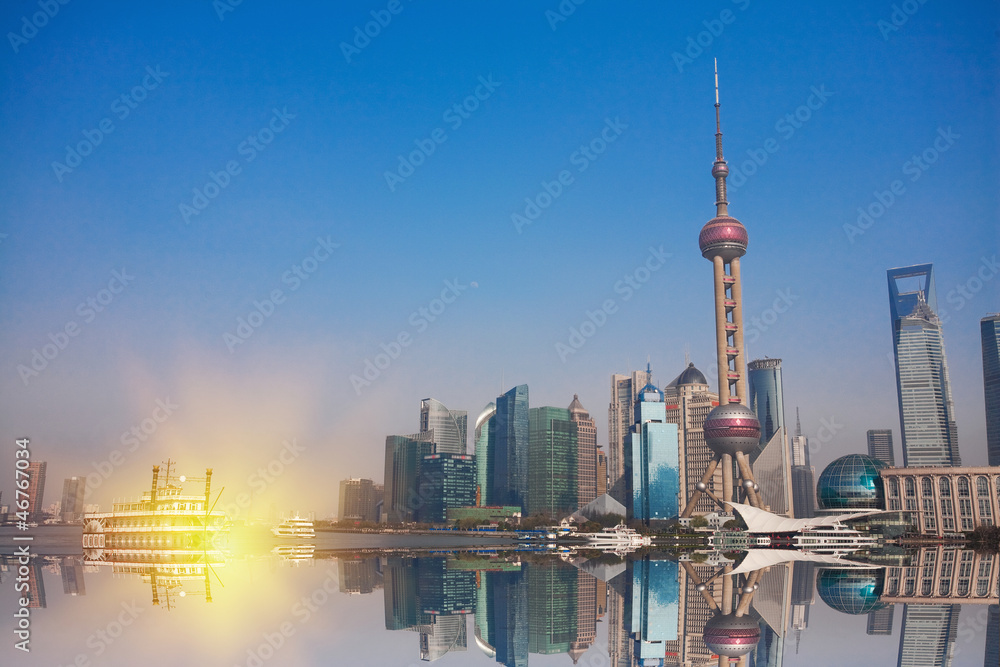 Obraz premium Shanghai Pudong cities