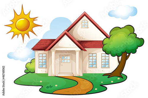 a house
