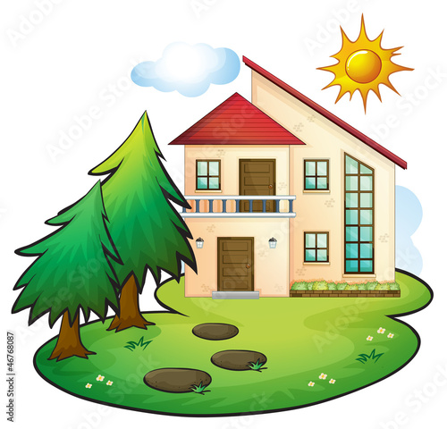 a house