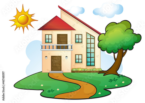 a house