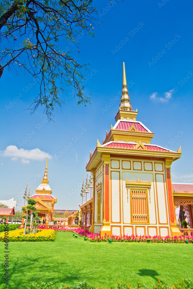 Thai royal funeral in bangkok thailand