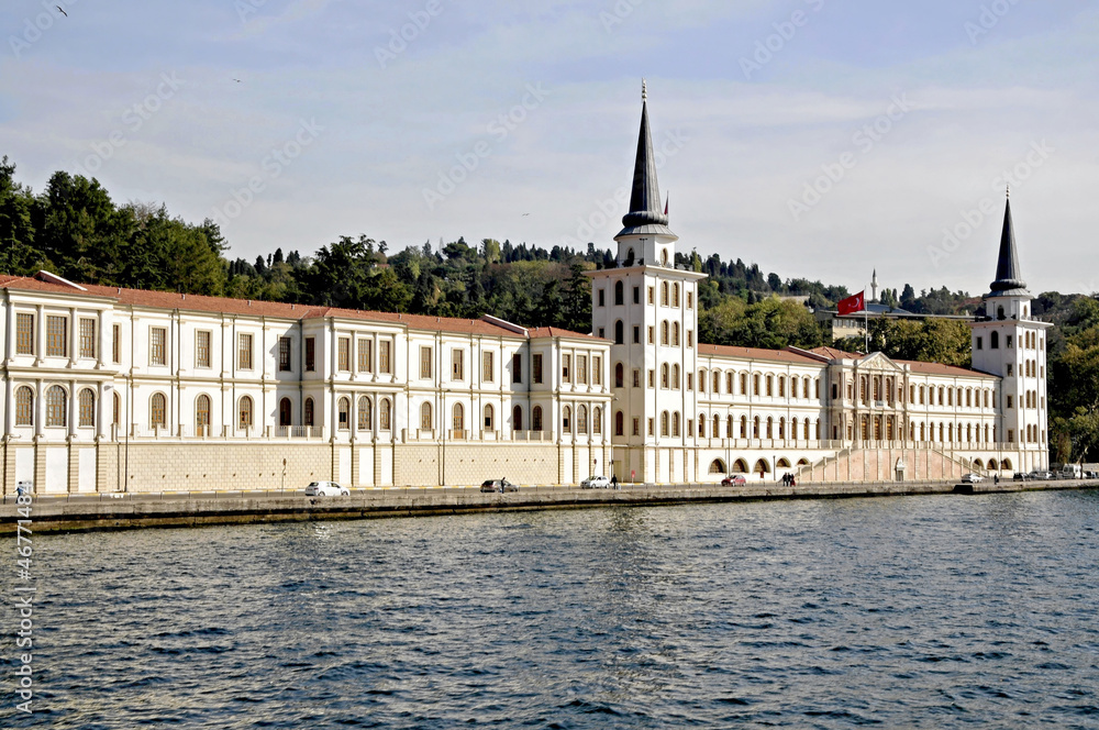 Kuleli Militärakademie am Bosporus