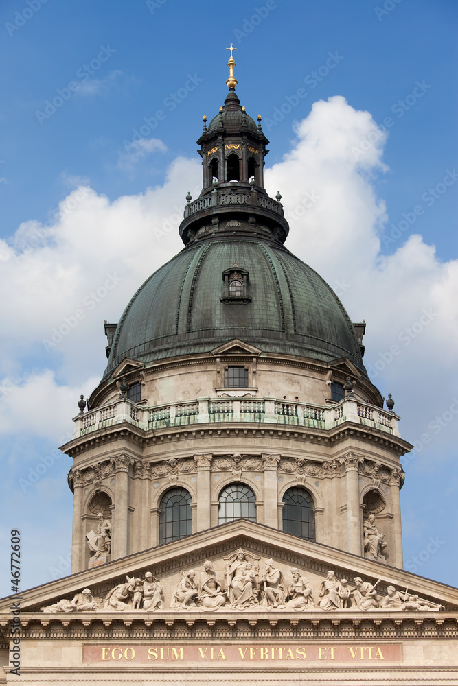 St. Stephen's Basilica Dome in Budapest