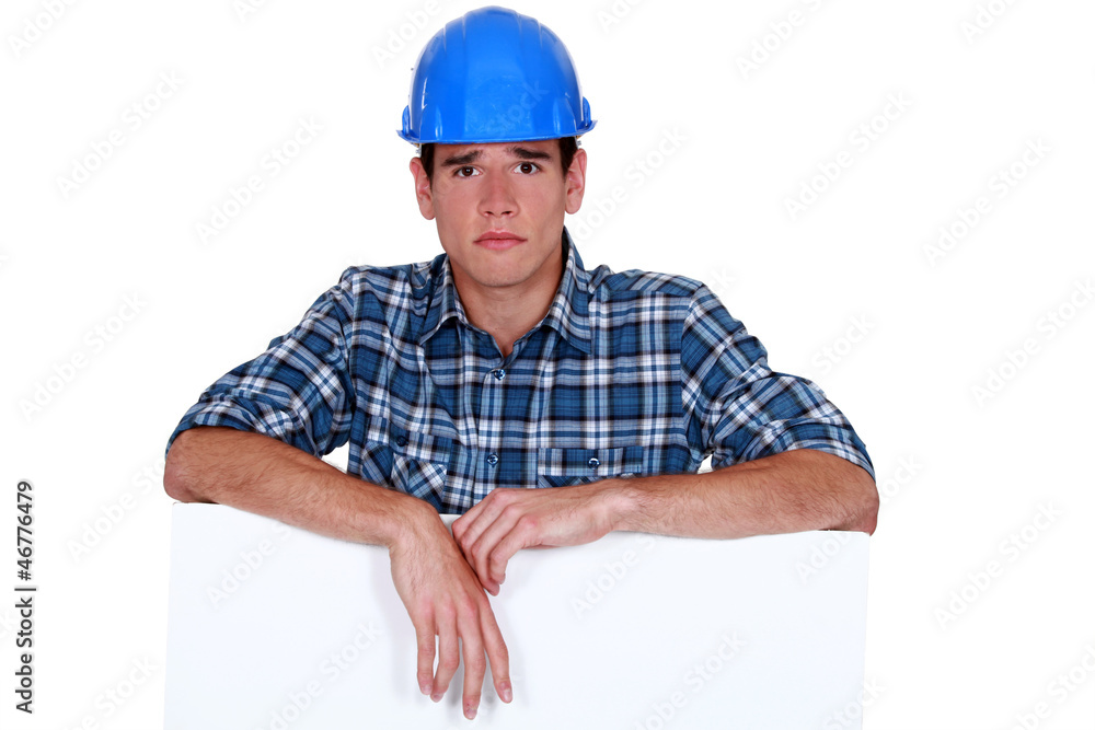 Sad builder Sad builder