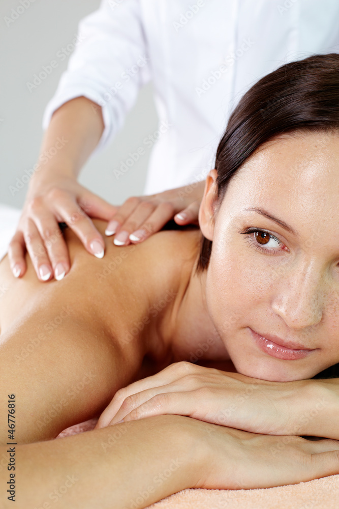 Naklejka premium Relaxing therapy