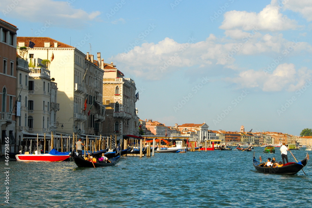 Obraz premium Gondoles à Venise