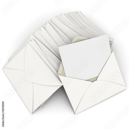 Correspondence in white