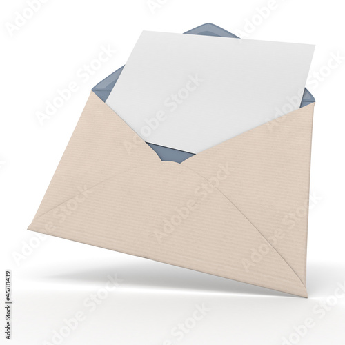 Envelope with card