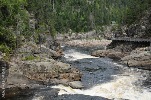 Quebec, Parc du Trou de la Fée in Desbiens photo