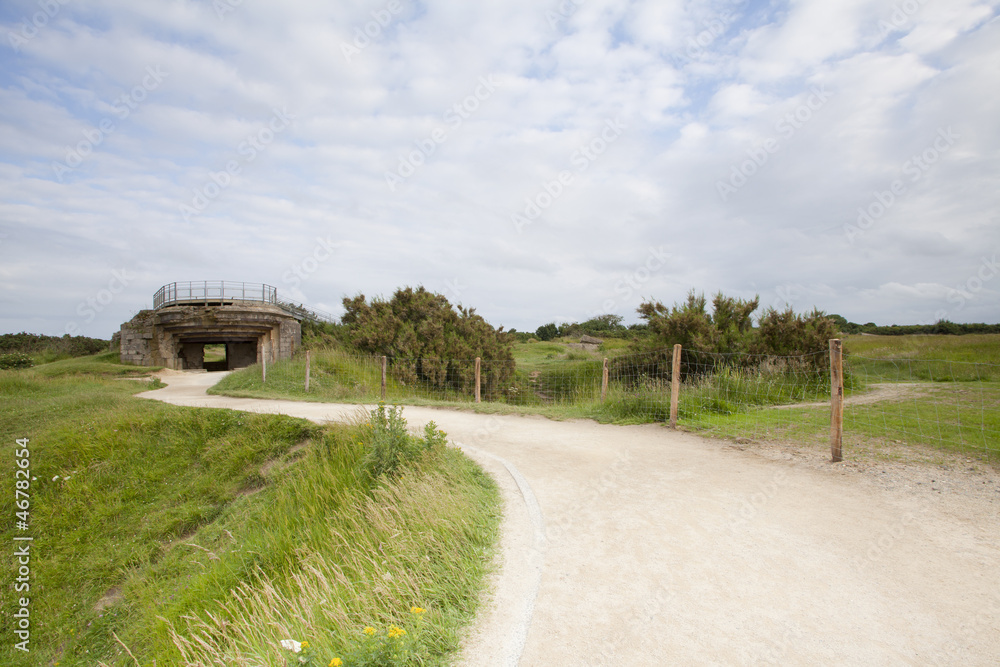 Pointe du hoc in Normandy France Pointe du hoc in Normandy France