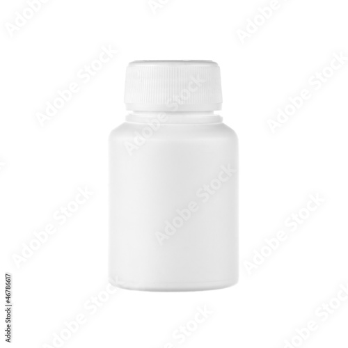 white bottel isolated