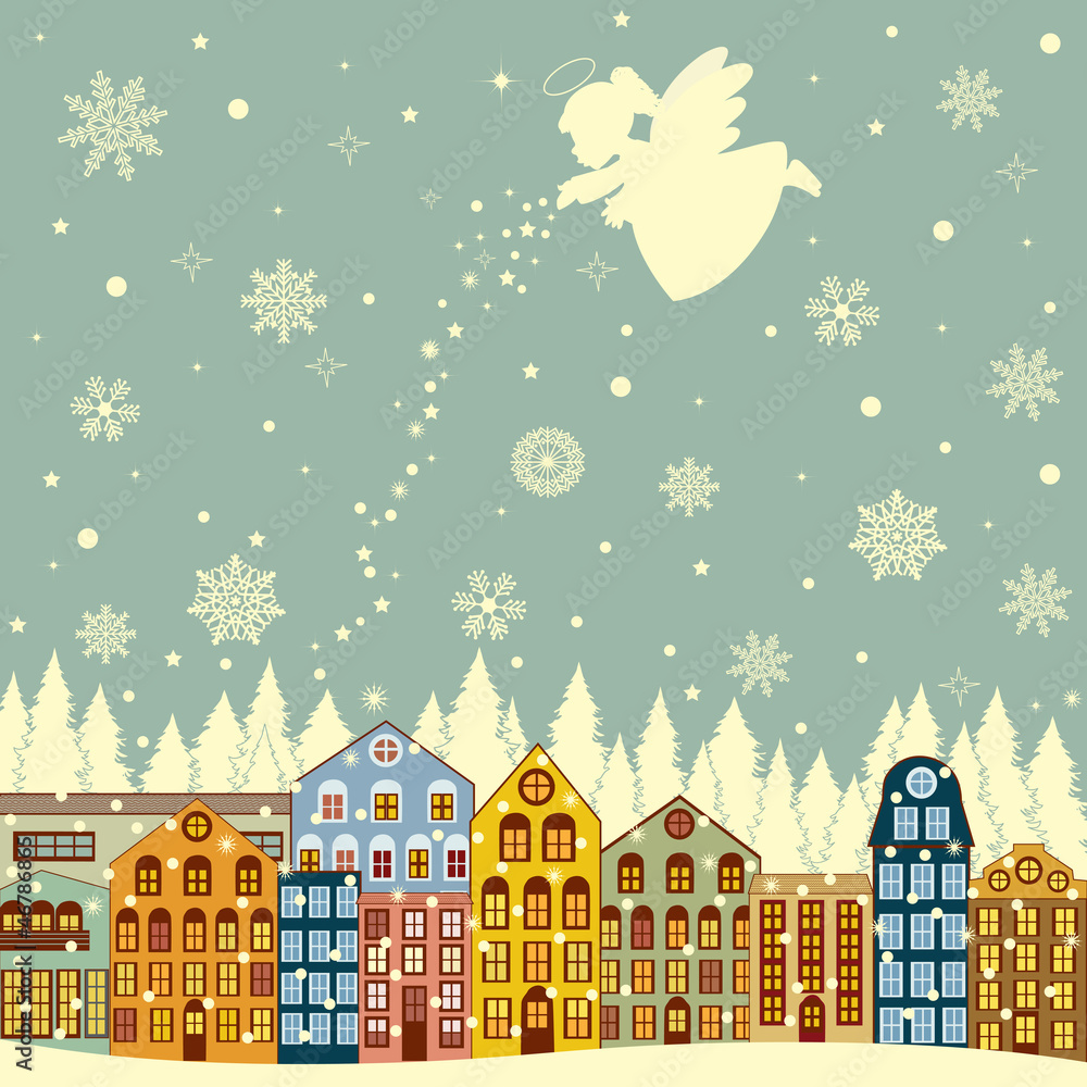 Winter in the city Winter in the city