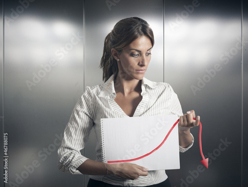 Fotografi Crisis and failure in business