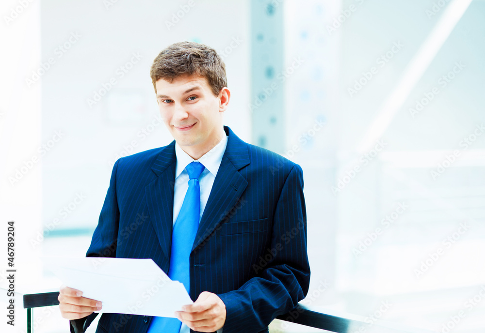 portrait of a businessman...