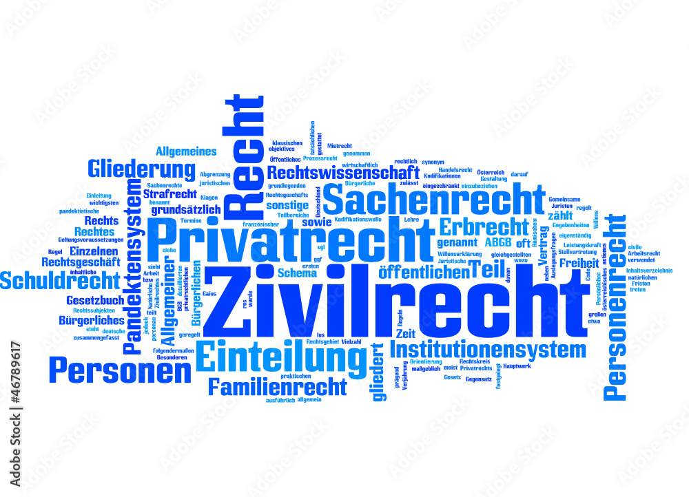Zivilrecht Adobe Stock