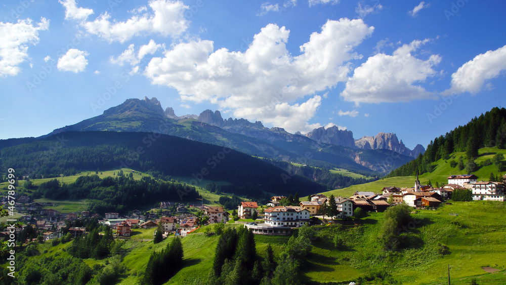 Dolomites landscape. Italy