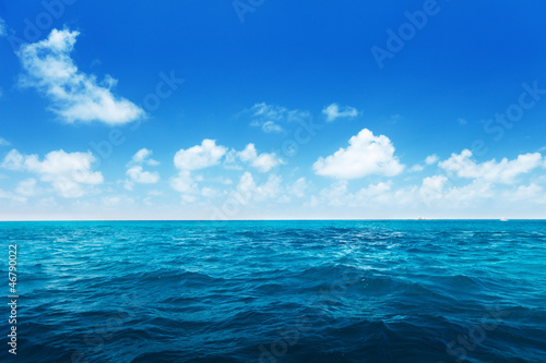 Obraz na plátně Perfektní nebe a vody Indického oceánu
