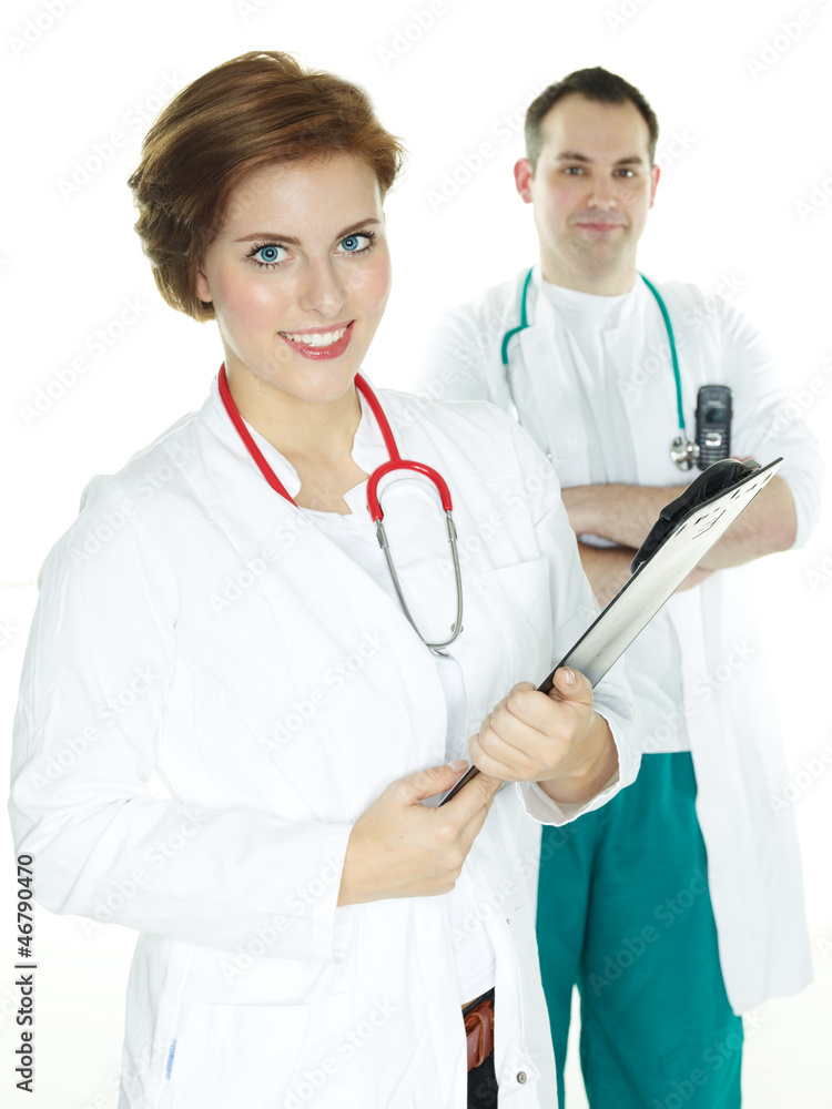Team of doctors with operating surgeon Team of doctors with operating surgeon