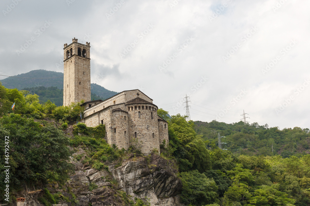 The Pieve of Saint Syrus is a church in Capo di Ponte, Italy