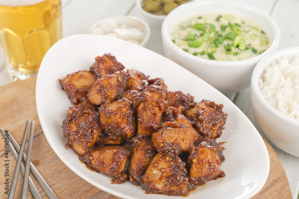 Buldak / Fire Chicken - Korean hot & spicy chicken, sides & beer Buldak / Fire Chicken - Korean hot & spicy chicken, sides & beer