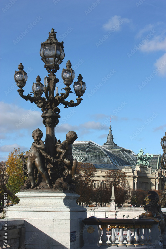Fototapeta premium Paris - Pont Alexandre III