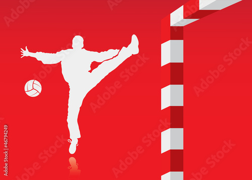 Handball background