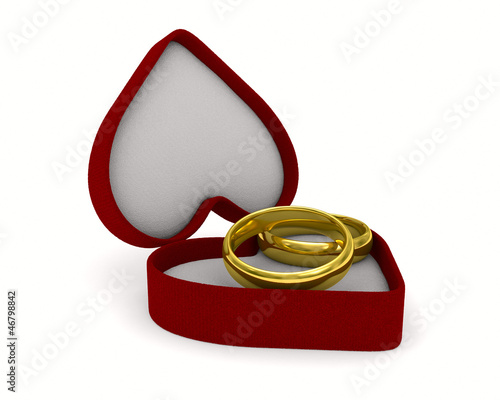gift box on white backgroun...