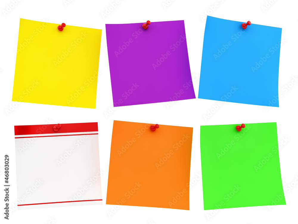 Colorful notes Colorful notes