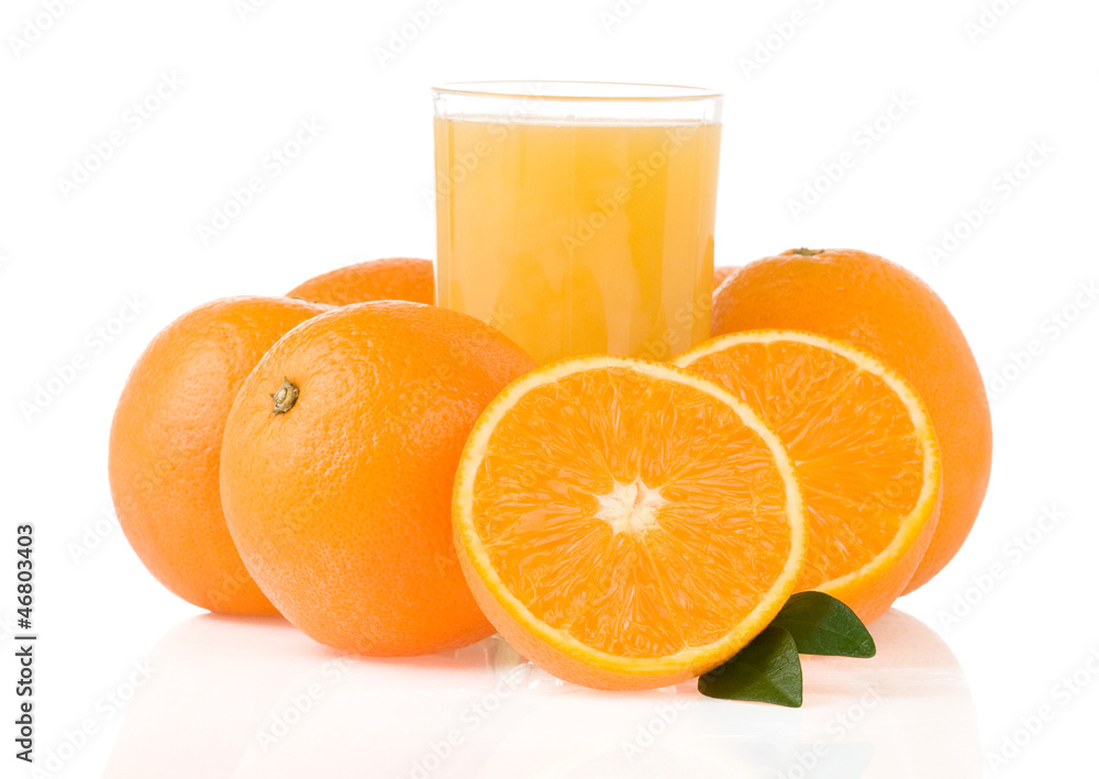 juice and orange fruit on white juice and orange fruit on white